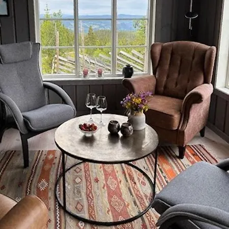 بيت للعطل Hytte Med Panoramautsikt Over Fjellet *